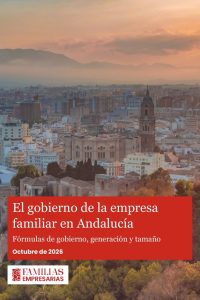 Portada del informe «El gobierno de la empresa familiar en Andalucía»